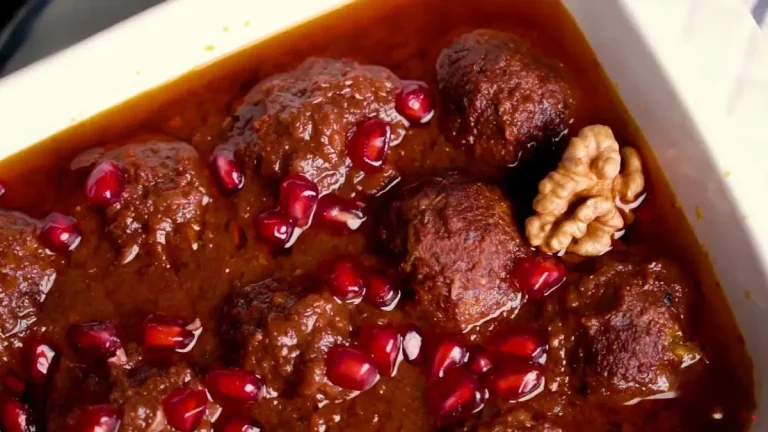 Khoresht anar o gerdoo for yalda night